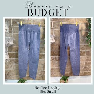 Bo+Tee Leggings - Blue